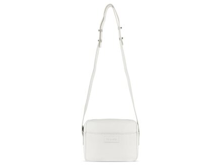 Сумка кросс-боди женская BUGATTI Elsa, белая, воловья кожа/полиэстер, 19х5,5х14 см Сумка кросс-боди женская BUGATTI Elsa, белая, воловья кожа/полиэстер, 19х5,5х14 см