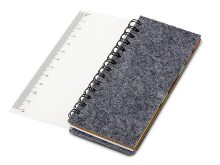 Мини-блокнот со стикерами А7 Felt Мини-блокнот со стикерами А7 Felt