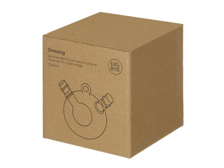 Двойная емкость для масла и уксуса Dressing Двойная емкость для масла и уксуса Dressing