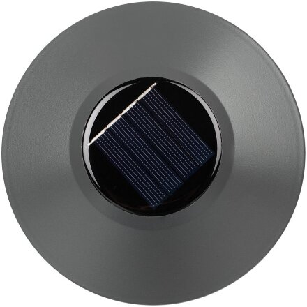 Светильник на солнечной батарее Ufology, темно-серый (графит) Светильник на солнечной батарее Ufology, темно-серый (графит)