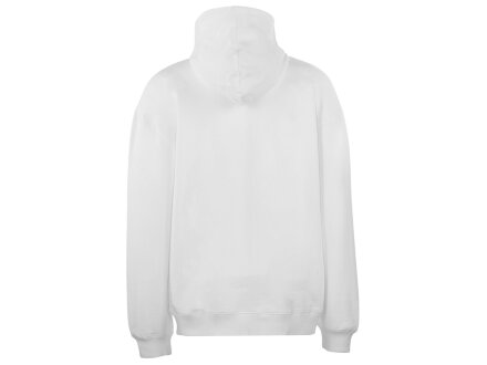 Толстовка оверсайз с капюшоном на молнии Monaco, белый Толстовка оверсайз с капюшоном на молнии Monaco, белый