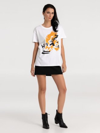 Футболка «Меламед. Ноль», белая Футболка «Меламед. Ноль», белая