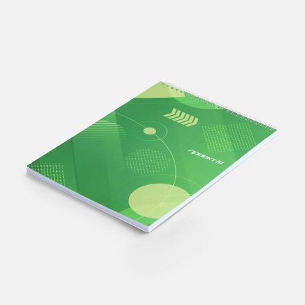 Блокнот на заказ Sketch Print M, в клетку Блокнот на заказ Sketch Print M, в клетку