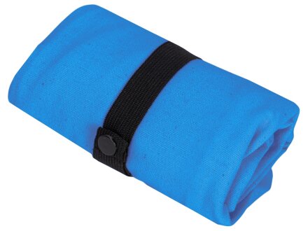 Сумка Fixy из переработанного хлопка с фиксирующей эластичной лентой, синий Сумка Fixy из переработанного хлопка с фиксирующей эластичной лентой, синий