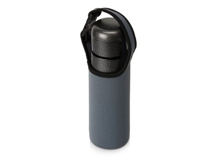 Чехол неопреновый Ferry для бутылки и термосов, серый Чехол неопреновый Ferry для бутылки и термосов, серый