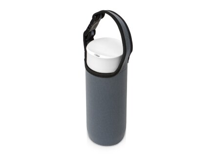 Чехол неопреновый Ferry для бутылки и термосов, серый Чехол неопреновый Ferry для бутылки и термосов, серый