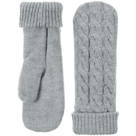 Варежки Heat Trick, серебристо-серый меланж Варежки Heat Trick, серебристо-серый меланж