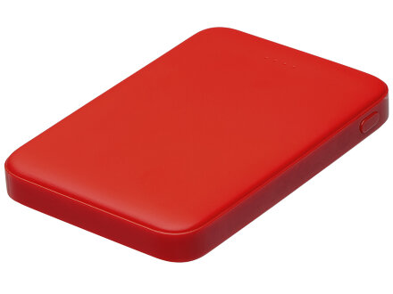 Внешний аккумулятор Simp, 5000 мАч, красный