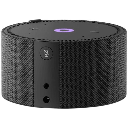 Умная колонка «Новая Яндекс Станция Мини» с часами, черная Умная колонка «Новая Яндекс Станция Мини» с часами, черная