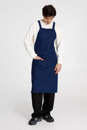 Фартук джинсовый E2, синий Фартук джинсовый E2, синий