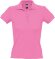 Рубашка поло женская People 210, «розовая орхидея» Рубашка поло женская People 210, «розовая орхидея»