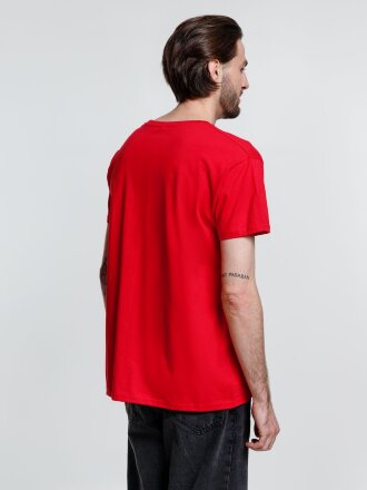 Футболка унисекс Ankara, красная Футболка унисекс Ankara, красная