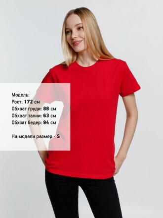 Футболка унисекс Ankara, красная Футболка унисекс Ankara, красная