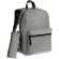 Детский рюкзак Base Kids с пеналом, серый