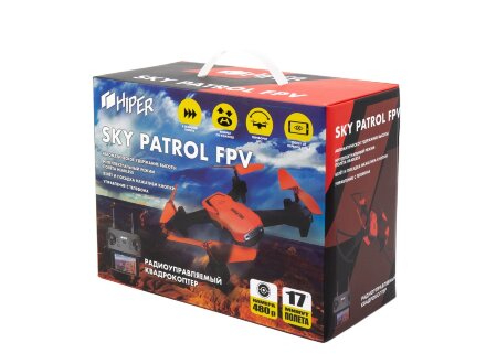 Радиоуправляемый квадрокоптер HIPER SKY PATROL FPV Радиоуправляемый квадрокоптер HIPER SKY PATROL FPV