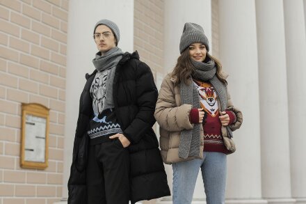 Шарф Nordkyn, серый Шарф Nordkyn, серый