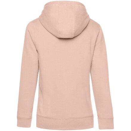 Толстовка с капюшоном женская Queen, розовая Толстовка с капюшоном женская Queen, розовая