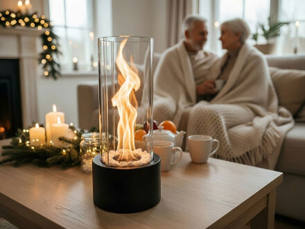 Биокамин с вьющимся пламенем Dance of flame Биокамин с вьющимся пламенем Dance of flame