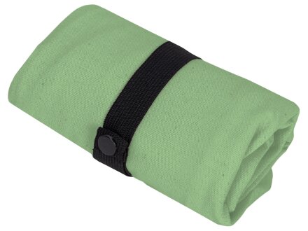 Сумка Fixy из переработанного хлопка с фиксирующей эластичной лентой, зеленое яблоко Сумка Fixy из переработанного хлопка с фиксирующей эластичной лентой, зеленое яблоко