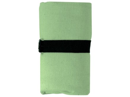 Сумка Fixy из переработанного хлопка с фиксирующей эластичной лентой, зеленое яблоко Сумка Fixy из переработанного хлопка с фиксирующей эластичной лентой, зеленое яблоко