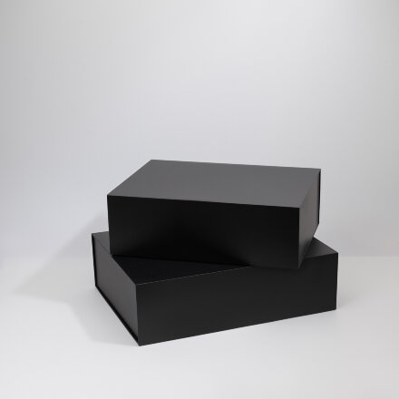 Подарочная коробка-трансформер большая, синяя