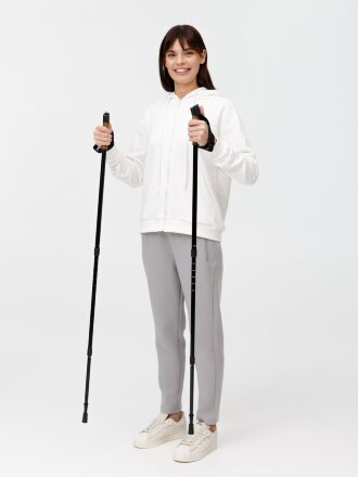 Палки для скандинавской ходьбы Trekk, черные Палки для скандинавской ходьбы Trekk, черные