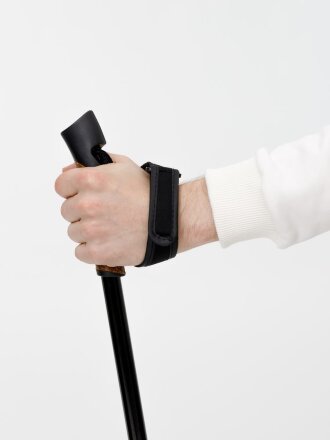 Палки для скандинавской ходьбы Trekk, черные Палки для скандинавской ходьбы Trekk, черные