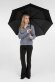 Зонт складной Fiber, черный