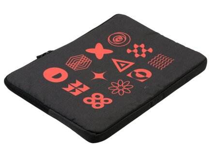 RIVACASE 7705 black ECO чехол для ноутбука 15.6 / 12 (термотрансфер)