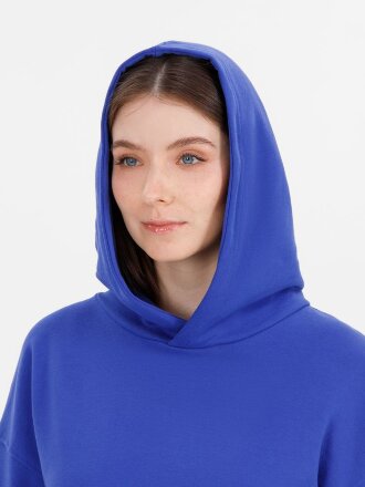 Худи оверсайз унисекс Outshine, ярко-синее Худи оверсайз унисекс Outshine, ярко-синее