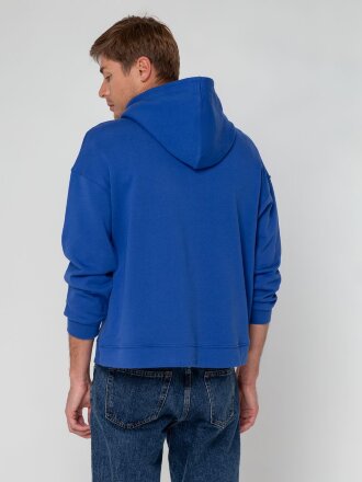 Худи оверсайз унисекс Outshine, ярко-синее Худи оверсайз унисекс Outshine, ярко-синее
