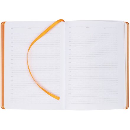 Ежедневник New Factor Metal, оранжевый Ежедневник New Factor Metal, оранжевый