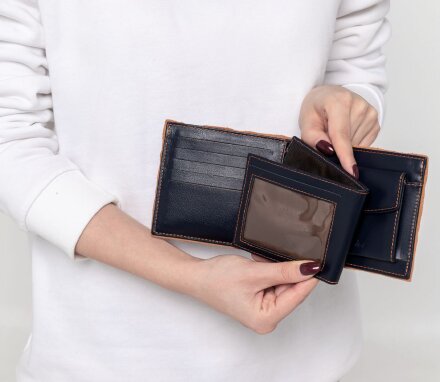 Портмоне Palermo, синее Портмоне Palermo, синее