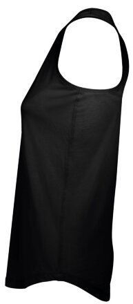 Майка женская Moka 110, черная Майка женская Moka 110, черная