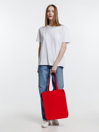 Холщовая сумка Strong 210, красная Холщовая сумка Strong 210, красная