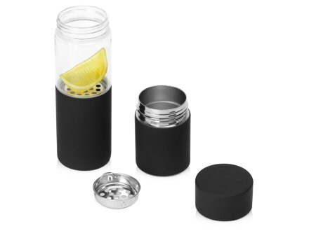 Бутылка для воды FLAVOUR U SEE, 460 мл, черный Бутылка для воды FLAVOUR U SEE, 460 мл, черный