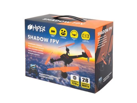 Радиоуправляемый квадрокоптер HIPER SHADOW FPV Радиоуправляемый квадрокоптер HIPER SHADOW FPV