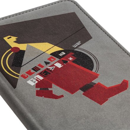 Визитница «На шаг впереди», серая Визитница «На шаг впереди», серая