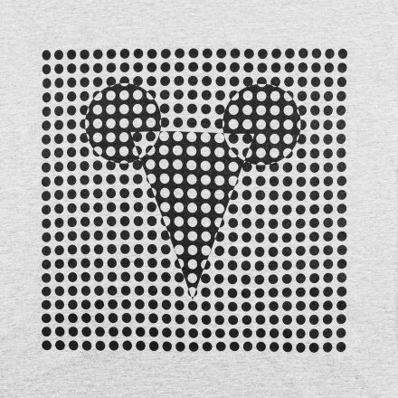 Футболка женская Optical Mouse, серый меланж Футболка женская Optical Mouse, серый меланж