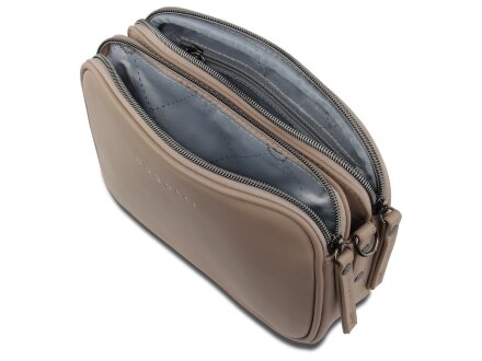 Сумка кросс-боди женская BUGATTI Almata, песочная, полиуретан, 21,5х6х15 см Сумка кросс-боди женская BUGATTI Almata, песочная, полиуретан, 21,5х6х15 см