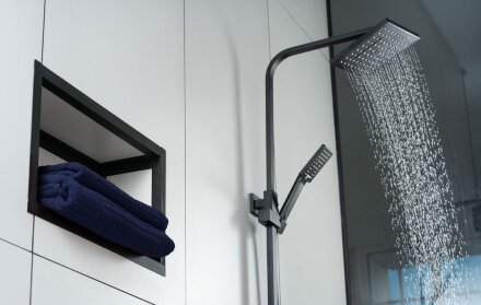 Полотенце Farbe, большое, синее Полотенце Farbe, большое, синее