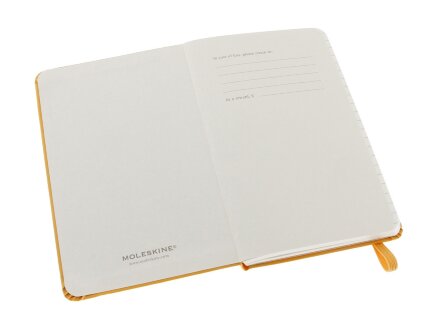 Записная книжка Moleskine Classic (в линейку) в твердой обложке, Pocket (9x14см), оранжевый Записная книжка Moleskine Classic (в линейку) в твердой обложке, Pocket (9x14см), оранжевый