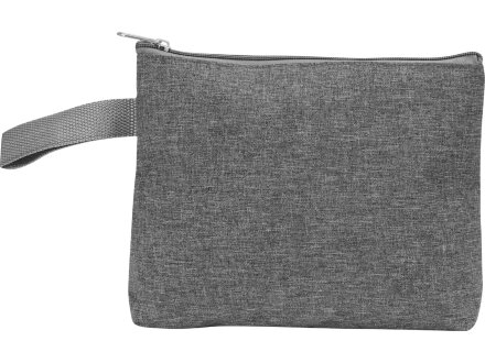 Косметичка двухцветная Trivium, серый/темно-синий Косметичка двухцветная Trivium, серый/темно-синий