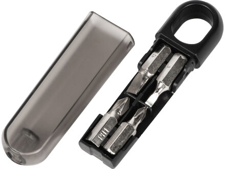 Набор отверток 4-в-1 Wint, черный Набор отверток 4-в-1 Wint, черный