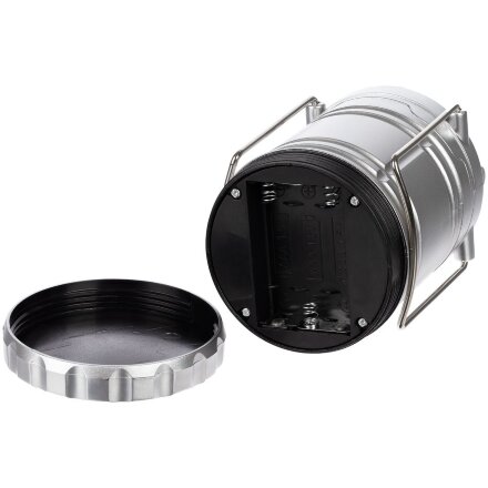 Кемпинговый фонарь Lindau, серебристый Кемпинговый фонарь Lindau, серебристый