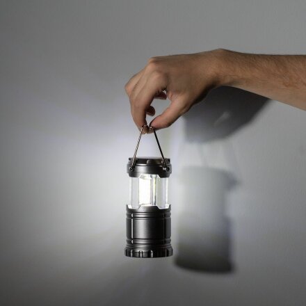 Кемпинговый фонарь Lindau, серебристый Кемпинговый фонарь Lindau, серебристый