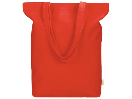 Сумка Fixy из переработанного хлопка с фиксирующей эластичной лентой, оранжевый Сумка Fixy из переработанного хлопка с фиксирующей эластичной лентой, оранжевый