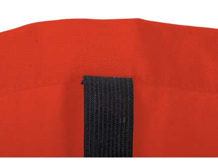 Сумка Fixy из переработанного хлопка с фиксирующей эластичной лентой, оранжевый Сумка Fixy из переработанного хлопка с фиксирующей эластичной лентой, оранжевый