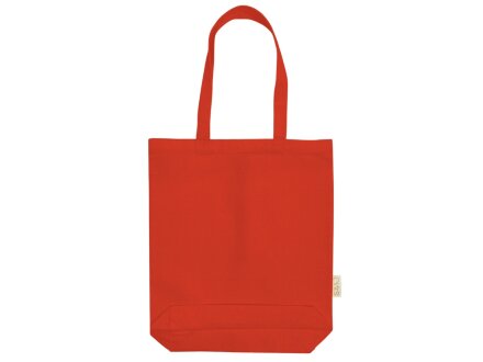 Сумка Fixy из переработанного хлопка с фиксирующей эластичной лентой, оранжевый Сумка Fixy из переработанного хлопка с фиксирующей эластичной лентой, оранжевый