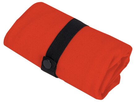 Сумка Fixy из переработанного хлопка с фиксирующей эластичной лентой, оранжевый Сумка Fixy из переработанного хлопка с фиксирующей эластичной лентой, оранжевый